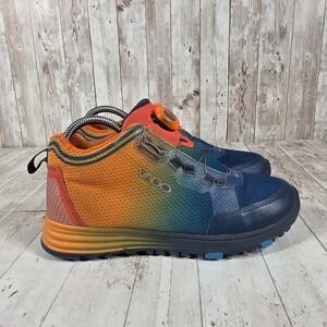 VADO Gore-Tex BOA Hiking Shoes Women 38 Blue Orange Rainbow Gradient Waterproof
